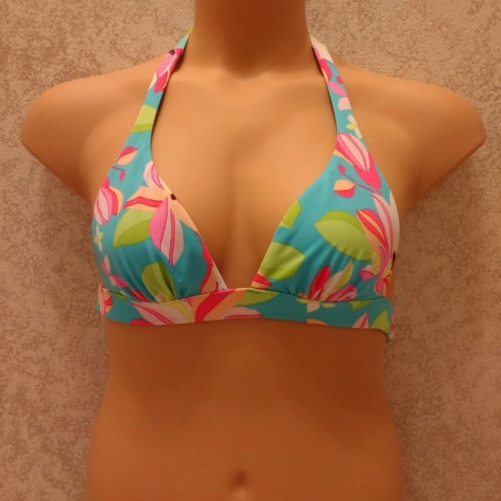 Victoria's Secret Vibrant Floral Bikini Top